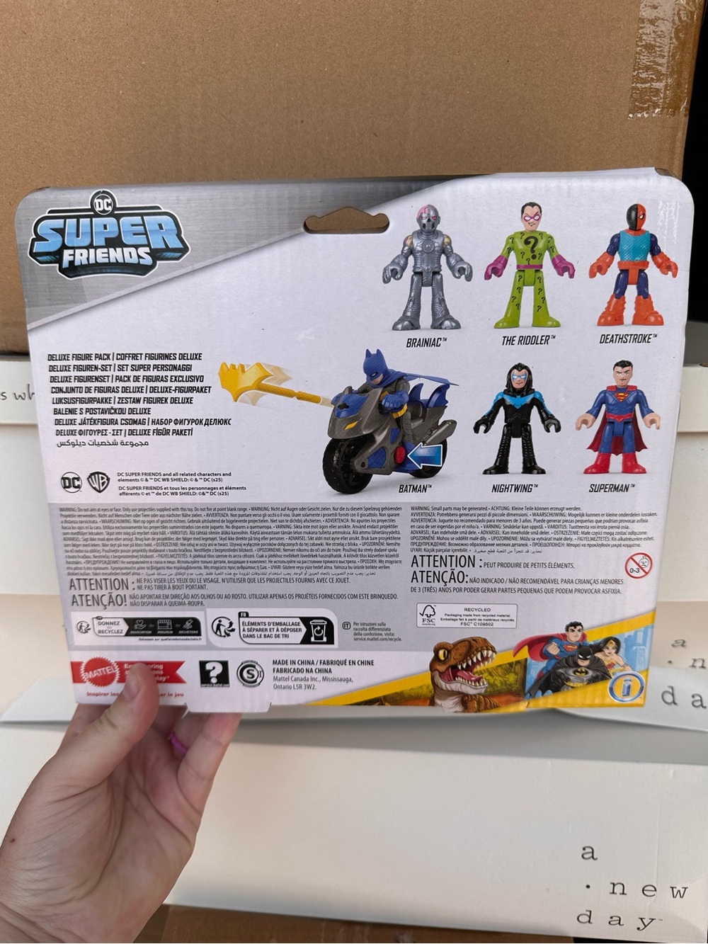 Fisher-Price Imaginext DC Super Friends 6-Pack Action Figures + accessories - Picture 2 of 2